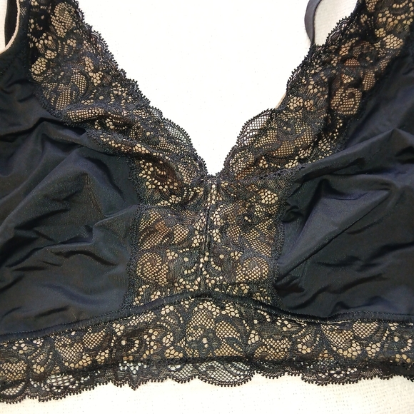 NWOT Sz.38DD Womens Olga Lace Escape Wire Free Bra - Picture 3 of 7